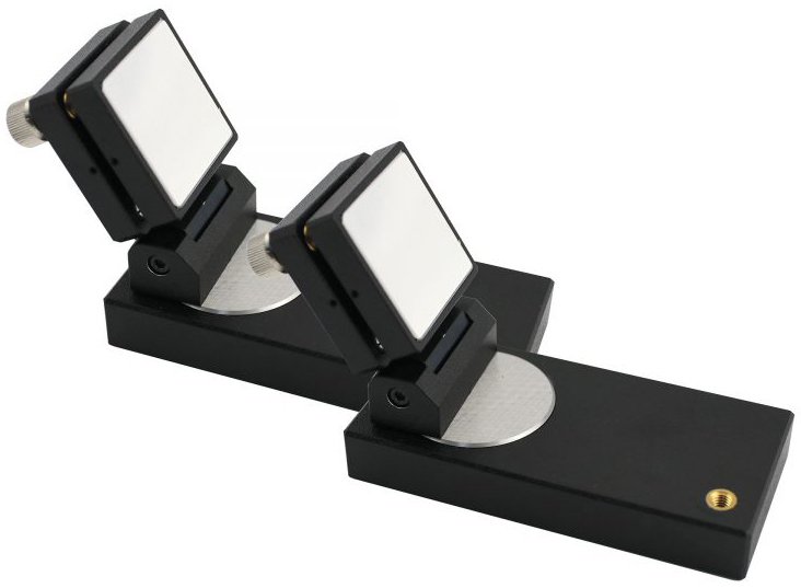 Extension kit tilted mirrors for flatness measurements